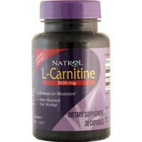 내트롤 엘 카르니틴 지방연소 500mg 30정 Natrol L-Carnitine -- 500 mg - 30 Capsules